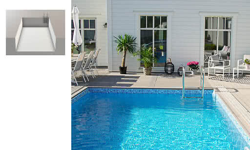 Miljöbild - Poolstege
